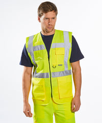 Portwest Hi-vis Executive Vest - Yellow