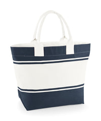 Quadra Canvas Deck Bag - Navy/Off White