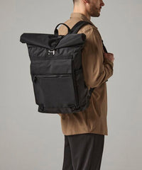 Quadra Axis Roll-top Backpack - Black
