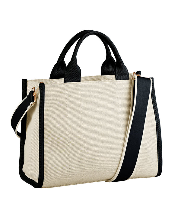 Quadra Puerto Medium Tote - Natural/Black