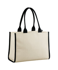 Quadra Puerto Large Tote - Natural/Black