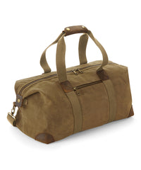 Quadra Heritage Waxed Canvas Holdall - Desert Sand