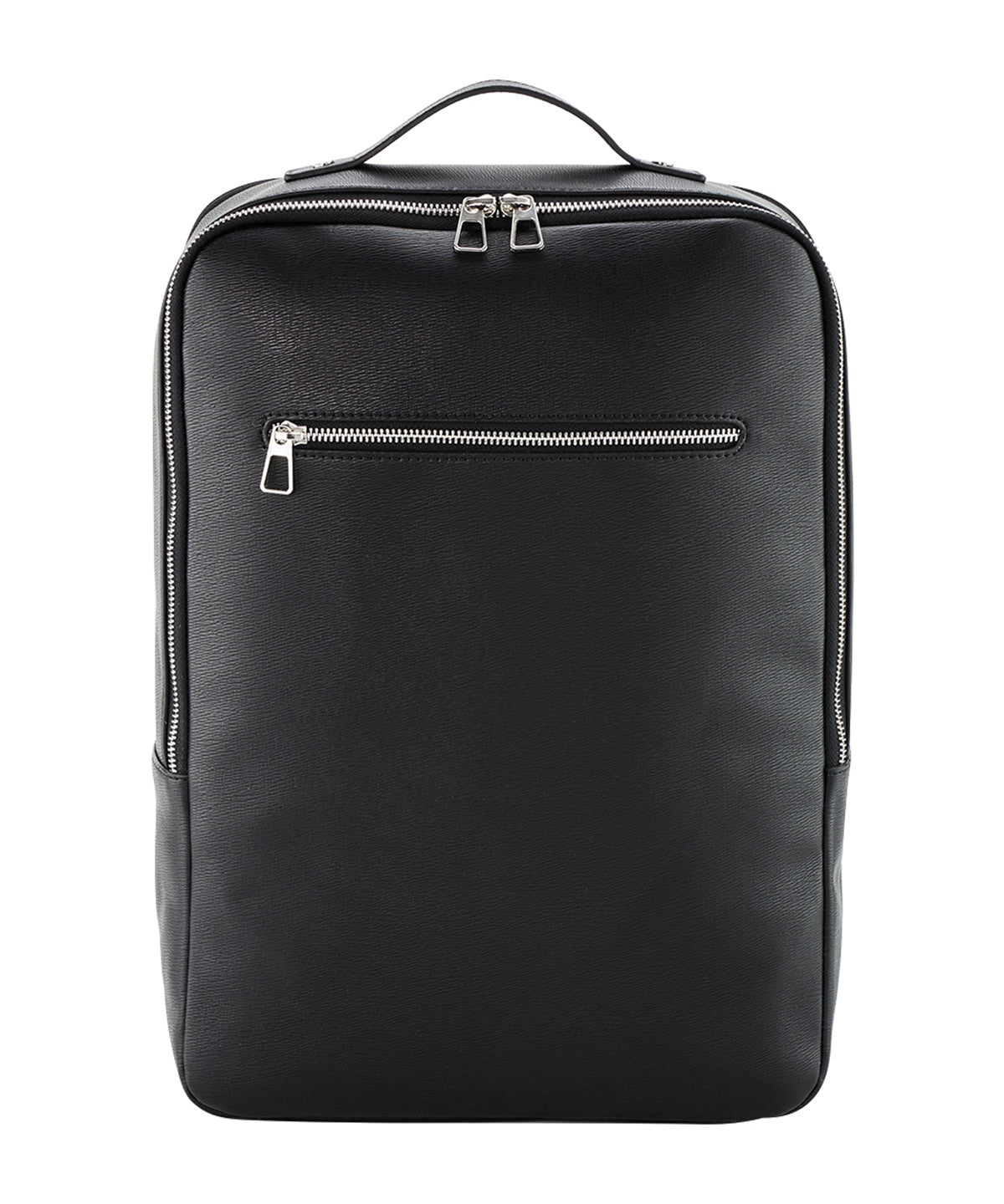 Quadra Tailored Luxe PU Backpack - Black