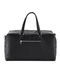 Quadra Tailored Luxe PU Weekender - Black