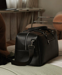 Quadra Tailored Luxe PU Weekender - Black