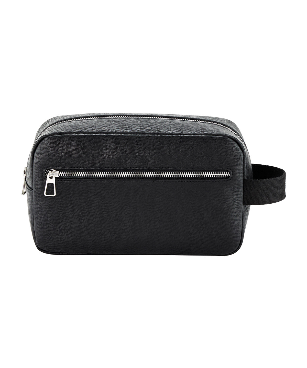 Quadra Tailored Luxe PU Wash Bag - Black