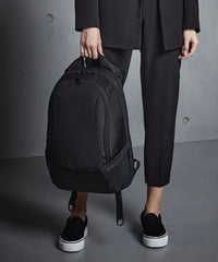 Quadra Vessel™ Slimline Laptop Backpack - Black