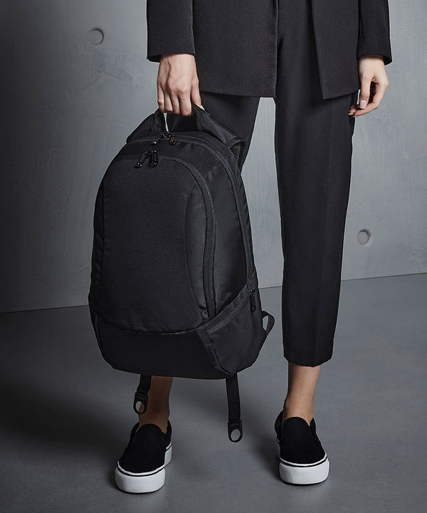 Quadra Vessel™ Slimline Laptop Backpack - Black