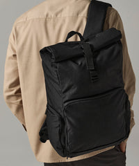 Quadra Q-Tech Charge Roll-top Backpack - Black