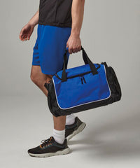 Quadra Teamwear Locker Bag - Black/Light Grey