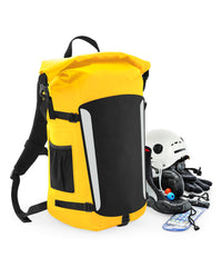 Quadra SLX® 25 Litre Waterproof Backpack - Black/Black