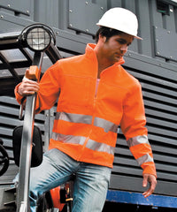 Result High-viz Softshell Jacket - Fluorescent Orange