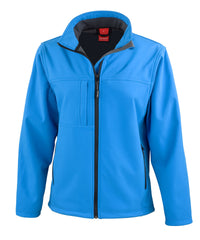Result Women's Classic Softshell Jacket - Azure
