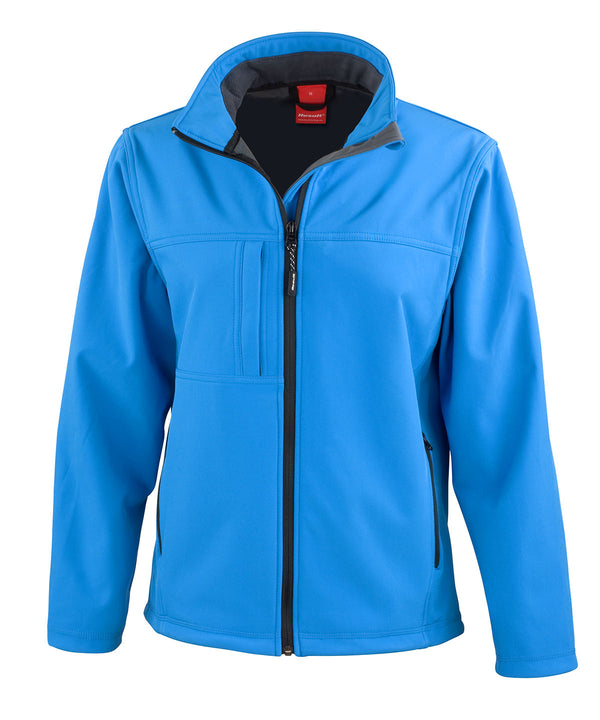 Result Women's Classic Softshell Jacket - Azure