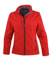 Result Women's Classic Softshell Jacket - Red
