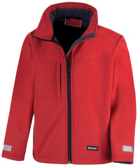 Result Junior Classic Softshell 3-layer Jacket - Black