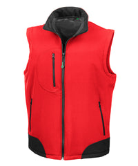 Result Softshell Bodywarmer - Red/Black