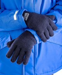 Resultwinteressentials Junior Classic Fully Lined Thinsulate™ Gloves - Navy