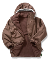 Result Junior & Youth Recycled StormDri 6000 Coat - Brown/Brown
