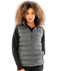 Resulturbanoutdoor Women's Ice Bird Padded Gilet - Black