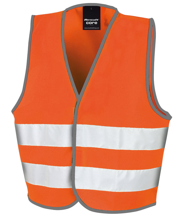 Result Core Junior Vest - Fluorescent Orange