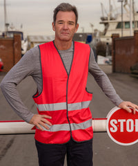Result Core Hi-vis Vest - Black*