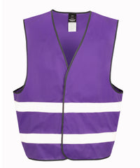 Result Core Hi-vis Vest - Purple*