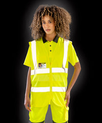 Result Core Zip Id Safety Tabard - Orange