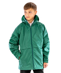 Result Core Junior Microfleece Lined Jacket - Black
