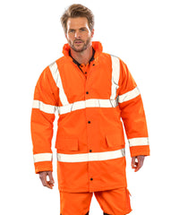 Result Core Safety High-viz Coat - Hi-Viz Yellow