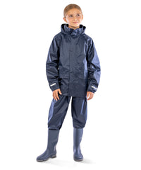 Result Core Junior Rain Suit - Black