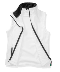 Result Printable Softshell Bodywarmer - White/Black