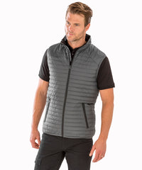 Resultrecycled Thermoquilt Gilet - Black/Black