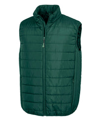 Result Promo Padded Bodywarmer - Bottle Green