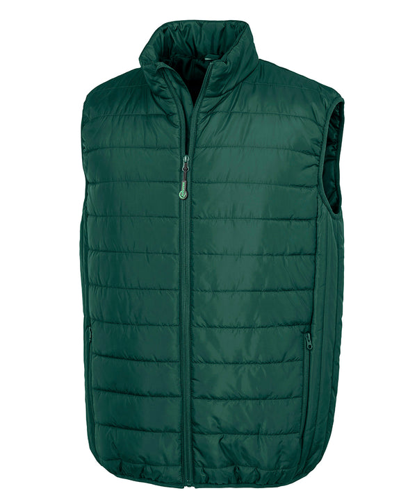 Result Promo Padded Bodywarmer - Bottle Green