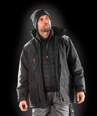 Result Work-Guard Vostex Long Coat - Black