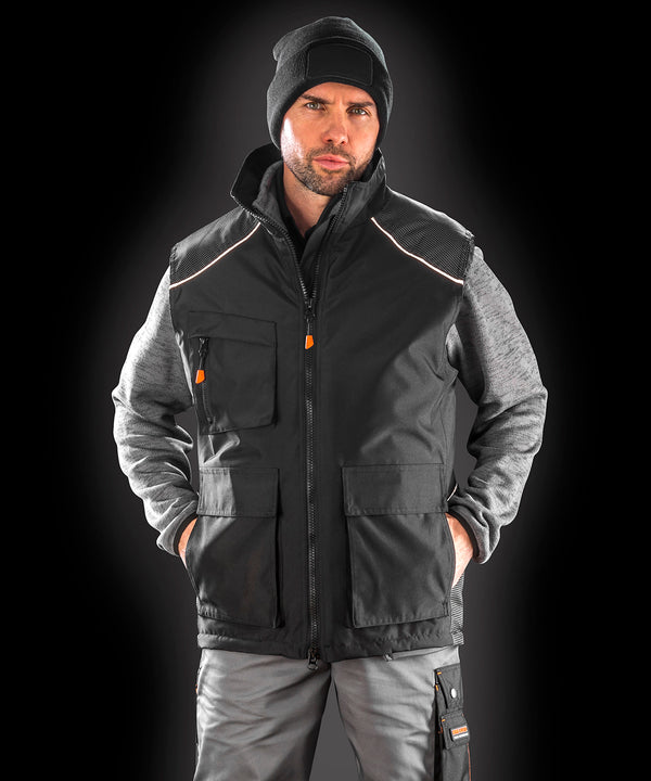 Result Work-Guard Vostex Bodywarmer - Black