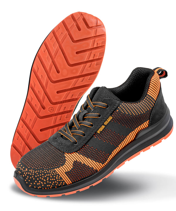 Result Hardy Safety Trainer - Black/Orange