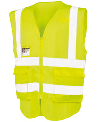 Result Executive Cool Mesh Safety Vest - Fluorescent Yellow