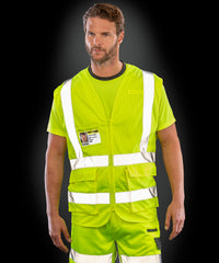 Result Executive Cool Mesh Safety Vest - Fluorescent Orange