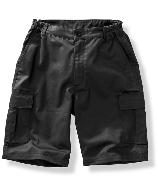Resultrecycled Recycled Work-guard Utility Shorts - Black