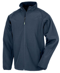 Resultrecycled Recycled 2-layer Printable Junior Softshell - Navy