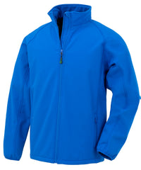 Resultrecycled Recycled 2-layer Printable Junior Softshell - Royal