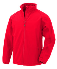 Resultrecycled Men's Recycled 2-layer Printable Softshell Jacket - Red