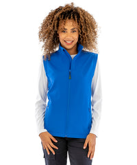 Resultrecycled Women's Recycled 2-layer Printable Softshell Bodywarmer - Black