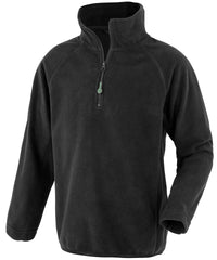 Resultrecycled Junior Recycled Microfleece Top - Black