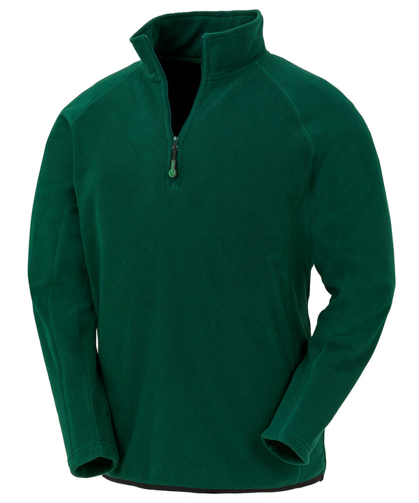 Resultrecycled Recycled Microfleece Top - Forest Green