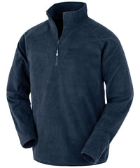 Resultrecycled Recycled Microfleece Top - Navy