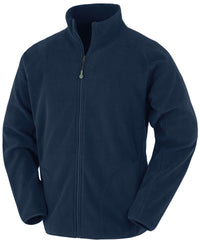 Resultrecycled Recycled Microfleece Jacket - Navy