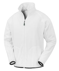 Resultrecycled Recycled Microfleece Jacket - White